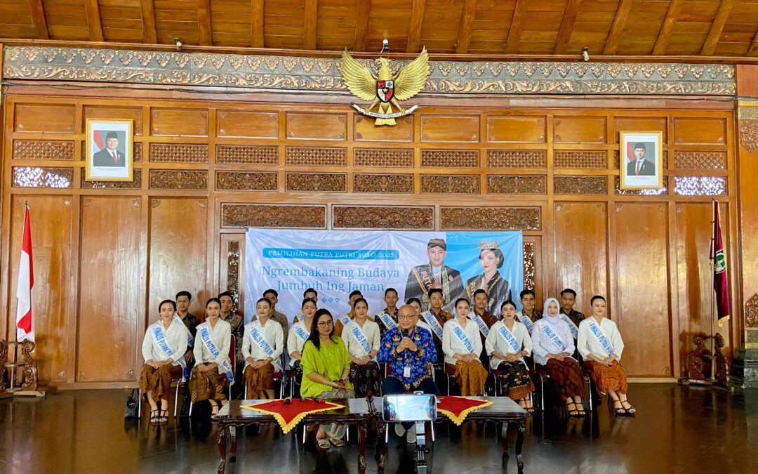 Saksikan Malam Puncak Pemilihan Putra Putri Solo 2025 di Balai Kota Surakarta