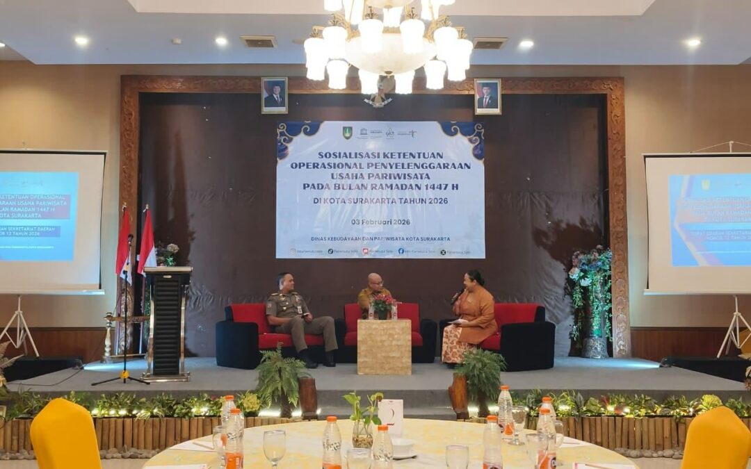 Pemkot Solo Sosialisasikan Ketentuan Operasional Usaha Pariwisata Selama Ramadhan 1447 H