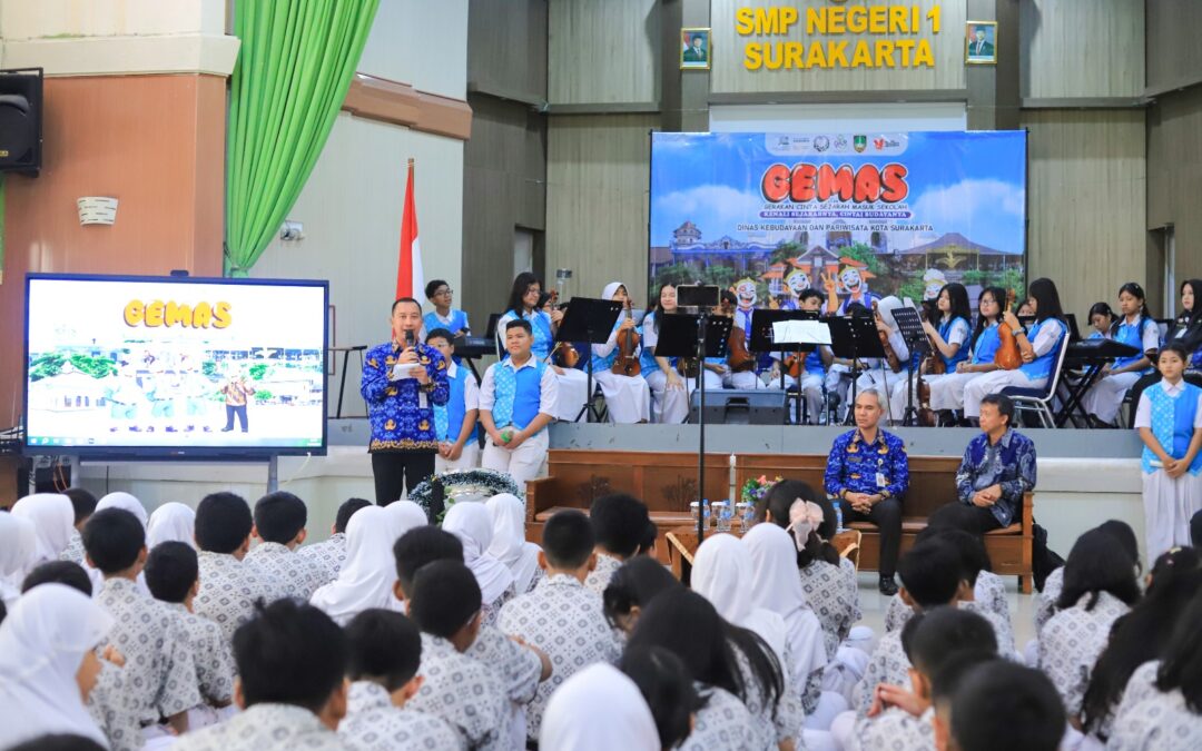 GEMAS, “Gerakan Cinta Sejarah Masuk Sekolah” Perdana Digelar di SMPN 1 Solo, Bangkitkan Cinta Sejarah Sejak Dini